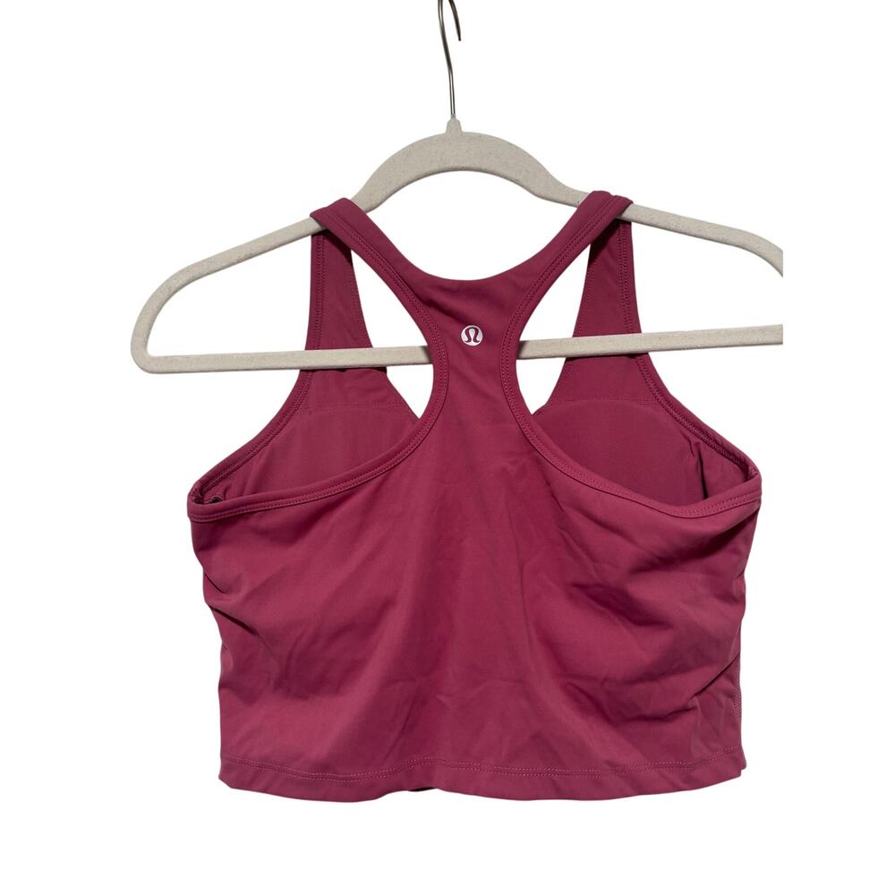 Lululemon Purple Racerback Sports Bra Medium - Picture 6 of 6
